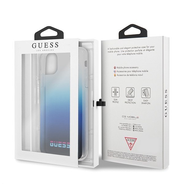 Guess GUHCN65DGCNA iPhone 11 Pro Max niebieski/gradient blue